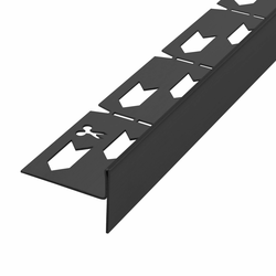 REA-K3218 - Nagibna šina 140 cm crna