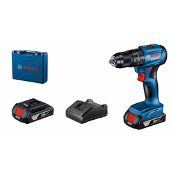 Bosch GSB 185-Li akumulatorska vibraciona bušilica - odvrtač 18V, 2x2,0 Ah + kofer ( 06019K3100 )