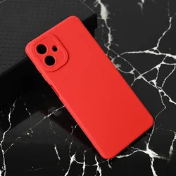 Maska za Samsung Galaxy A07 mat Teracell Giulietta crvena