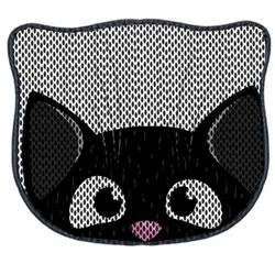 Aberto Design Kdkafa014 Prostirka za mačke, 50x40cm, Crna