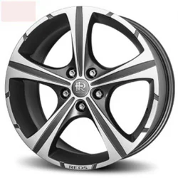 FELNA ALU 17X7.5 5/108 ET45 72.3 REDS BLACK KNIGHT MATT ANT DIAMOND CUT