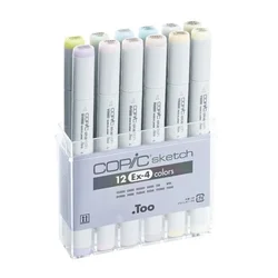 Flomastri COPIC Sketch Ex-4 - set 12 kom (Flomastri COPIC)