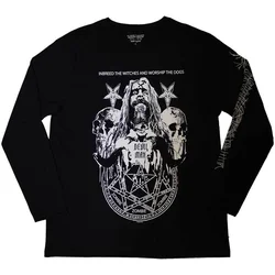 Rob Zombie Devil Man (Sleeve Print) Black M Majica