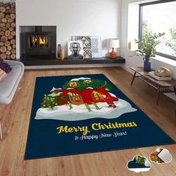 Conceptum Hypnose Tepih sa novogodišnjim motivima Asr-Crpt-82, Pravougaoni, 100 x 180 cm, Šareni