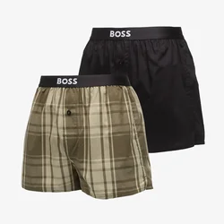 Bokserice Hugo Boss 2-Pack Boxer Shorts Ew Black M