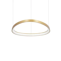 Ideal Lux - LED luster na sajli GEMINI LED/47W/230V 2700K prečnika 61 cm CRI 90 mesing