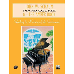 SCHAUM:PIANO COURSE THE AMBER BOOK G