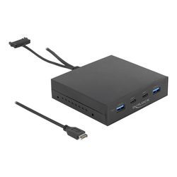 Delock Sprednja plošča DeLOCK z 2x USB-C in 2x USB-A, USB 3.2 Gen 2