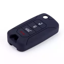 888 CAR ACCESSORIES Silikonska navlaka za ključeve crna Jeep