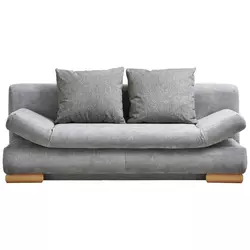 SOFA LEŽAJ tekstil siva