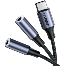 UGREEN USB-C kabl, M. na 2 x Audio 3.5mm