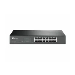TP-LINK Switch TL-SG116E Gigabit/16xRJ45/10/100/1000Mbps/eSmart/Desktop metalno kuciste crni