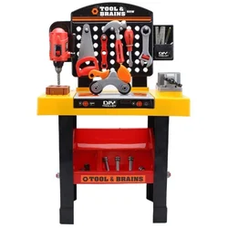 Eco Toys Set za igru Velika radionica za decu Tool&Brains, 39 komada