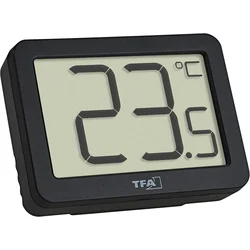 TFA TFA Dostmann Digitalni termometer 30.1065.01, notranja temp., črn