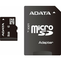 FLASH MICROSD 8GB A-DATA + AD