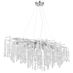 Globo 64141H2 - Luster na sajli KINGA 12xE14/40W/230V