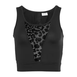 LASCANA ACTIVE Top, črna