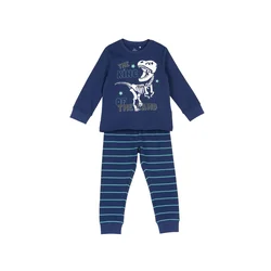Chicco Pižama turkizna/temno modra/temno siva/bela