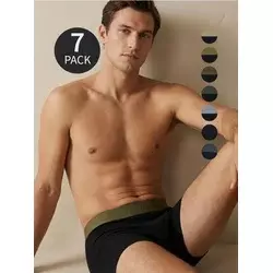 Sinsay - Pamučne bokserice 7 pack - crno