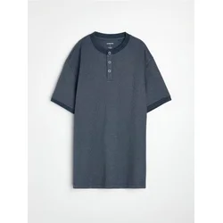 Sinsay - Henley majica od pamuka - grey blue