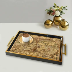 Aberto Design Poslužavnik TPA9867 50 x 29 x 3.5 cm, Šareni