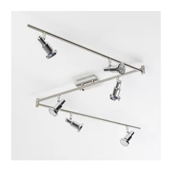 LED spot svetiljka 6xGU10/5W/230V mat hrom