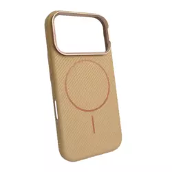 Maska Mag Case Kevlar Ultra Thin za iPhone 17 Pro Max krem
