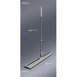 Dawei Ravni mop, 60x133 cm, 2 zamenske krpe