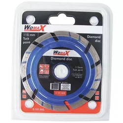 Dijamantska ploča rezna 115mm Turbo segmentna Womax