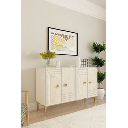 Hanah Home Komoda Lessi 120, Bež