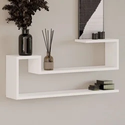 HANAH HOME Zidna polica Ravi White