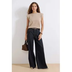 Trendyol Milla Ženska majica TWOSS20TS0021, Braon