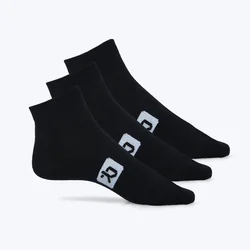 Rang Čarape Classic Ankle, 3 komada, Crne