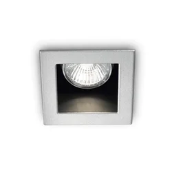 Ideal Lux - Ugradno svetlo FUNKY 1xGU10/50W/230V 9x9 cm mat hrom