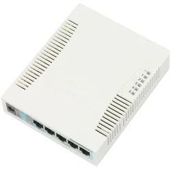 MikroTik (CSS106-5G-1S) RB260GS, SwOS, upravljivi switch