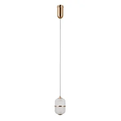 ITALUX PND-34375-1-HBR - LED luster na sajli ALANI LED/6W/230V 3000K zlatna