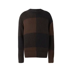 TOMMY HILFIGER Pulover rjava/temno rjava/pikčasto rjava
