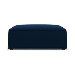 Temno moder žameten tabure Jodie – Micadoni Home
