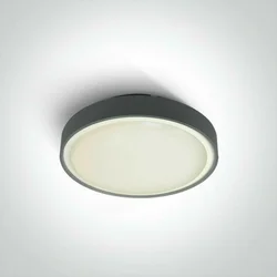 PLAFONJERA LED 1×E27/18W/PLC/230V IP65 ANTRACIT