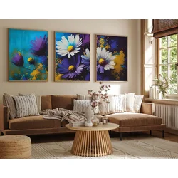 Wallity Uramljena slika Huhu223, 35x50 cm , 3 dela