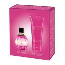 Džimi Ču set za žene sa ružom i strašću (EDP 60ml + losion za telo 100ml)