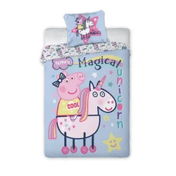 Baloo Posteljina za decu Pepa Prase 160x200+70x80cm ( 9660 )