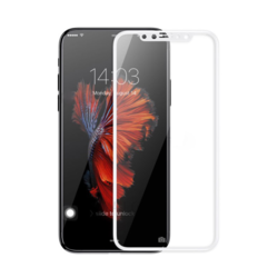 Zastitno staklo Baseus 0.2mm za iPhone X/11 Pro belo.