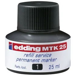 Edding refil za permanent markere E-MTK 25, 25ml crna ( 08MM01B )