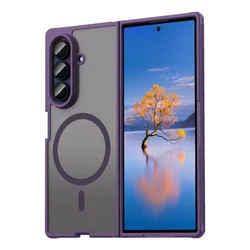Maska za Samsung F966B Galaxy Z Fold 7 Magsafe Fold, Ljubičasta