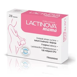 Hexanova Lactinova mama, 28 kapsula