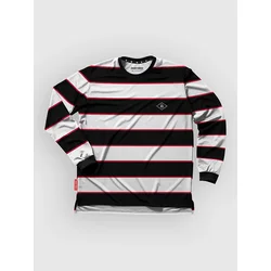 Loose Riders Baseline Long Sleeve Jersey black white