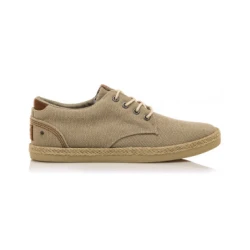 Mustang za moške. 84782 Bequia Beige Čevlji (42), Bež, Tkanina, 1 do 3 cm, Čipke, Priložnostno, Trajnostni
