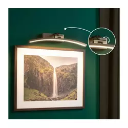Paulmann 95560 - LED/8,5W svetlo za slike BENTO, 230 V, 40 cm, mesing