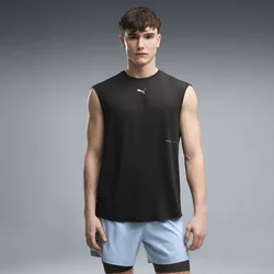 PUMA Brightstride CLOUDSPUN Sleeveless Relaxed Top Men, Clothing, Black, M